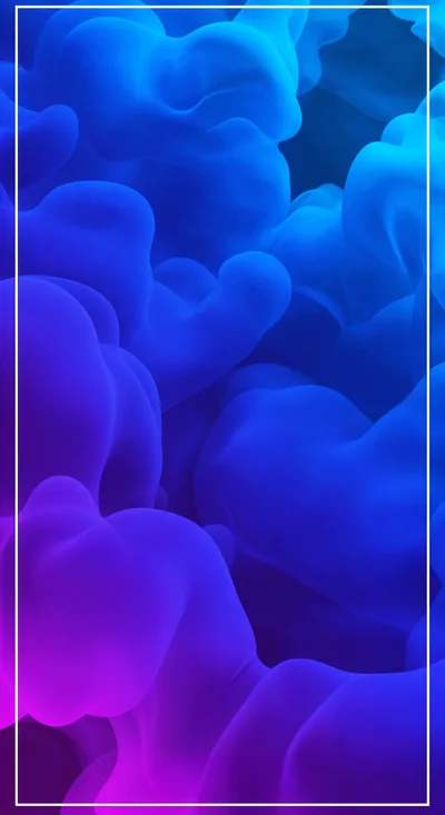 Abstract Blue And Purple Smoke Swirls Background