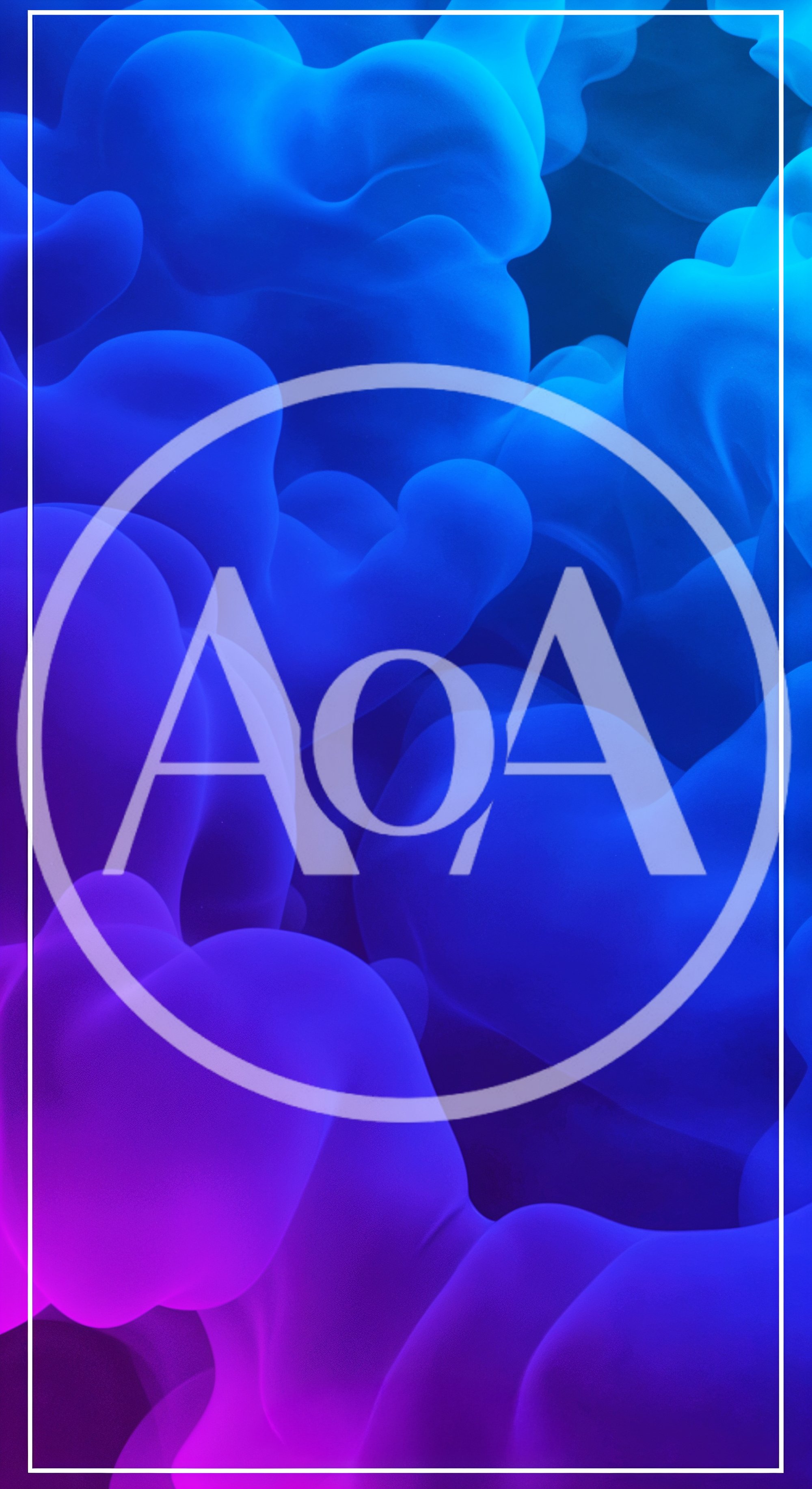 Abstract Blue And Purple Smoke Swirls Background