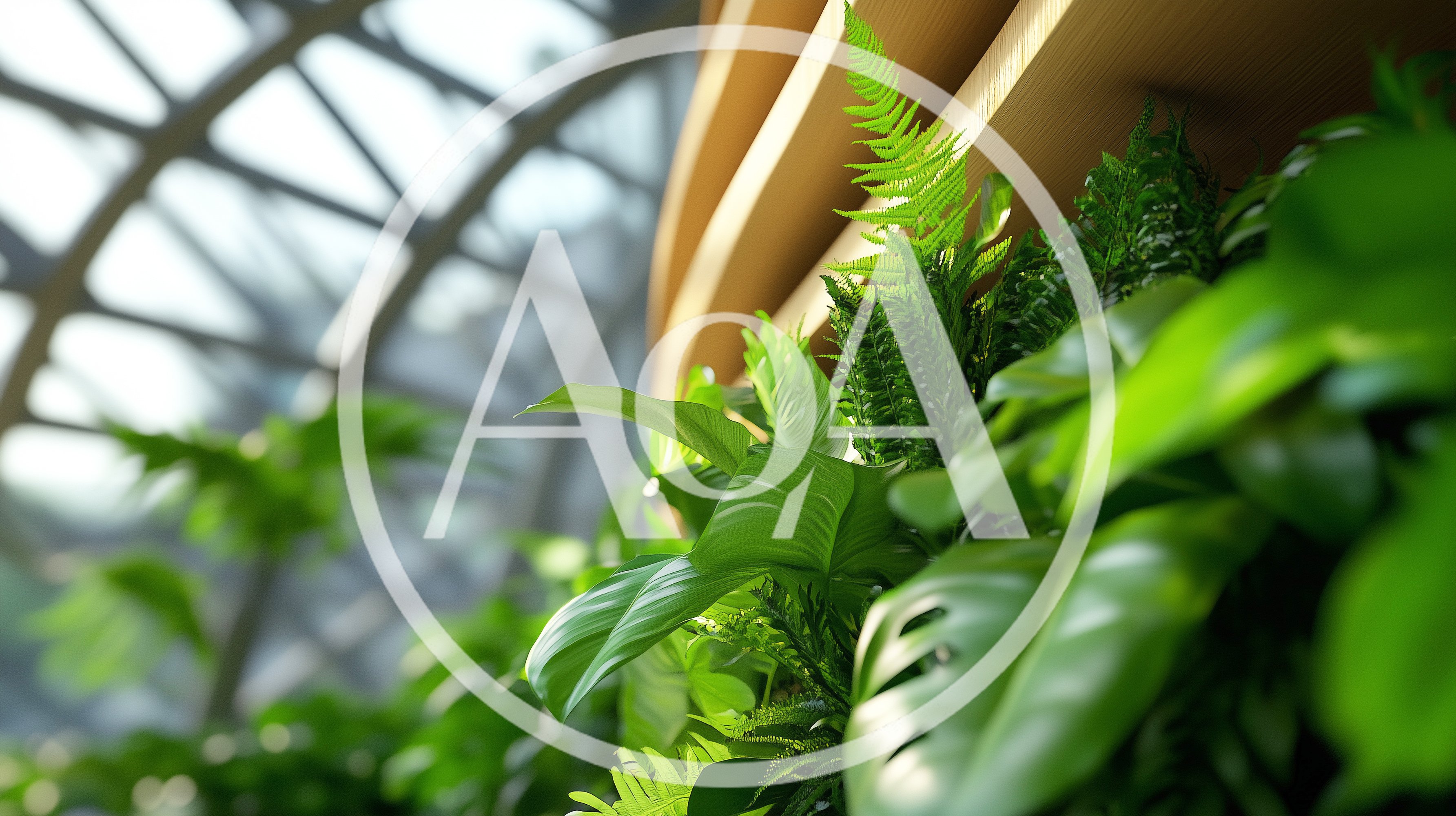 Lush Green Indoor Vertical Garden Wall