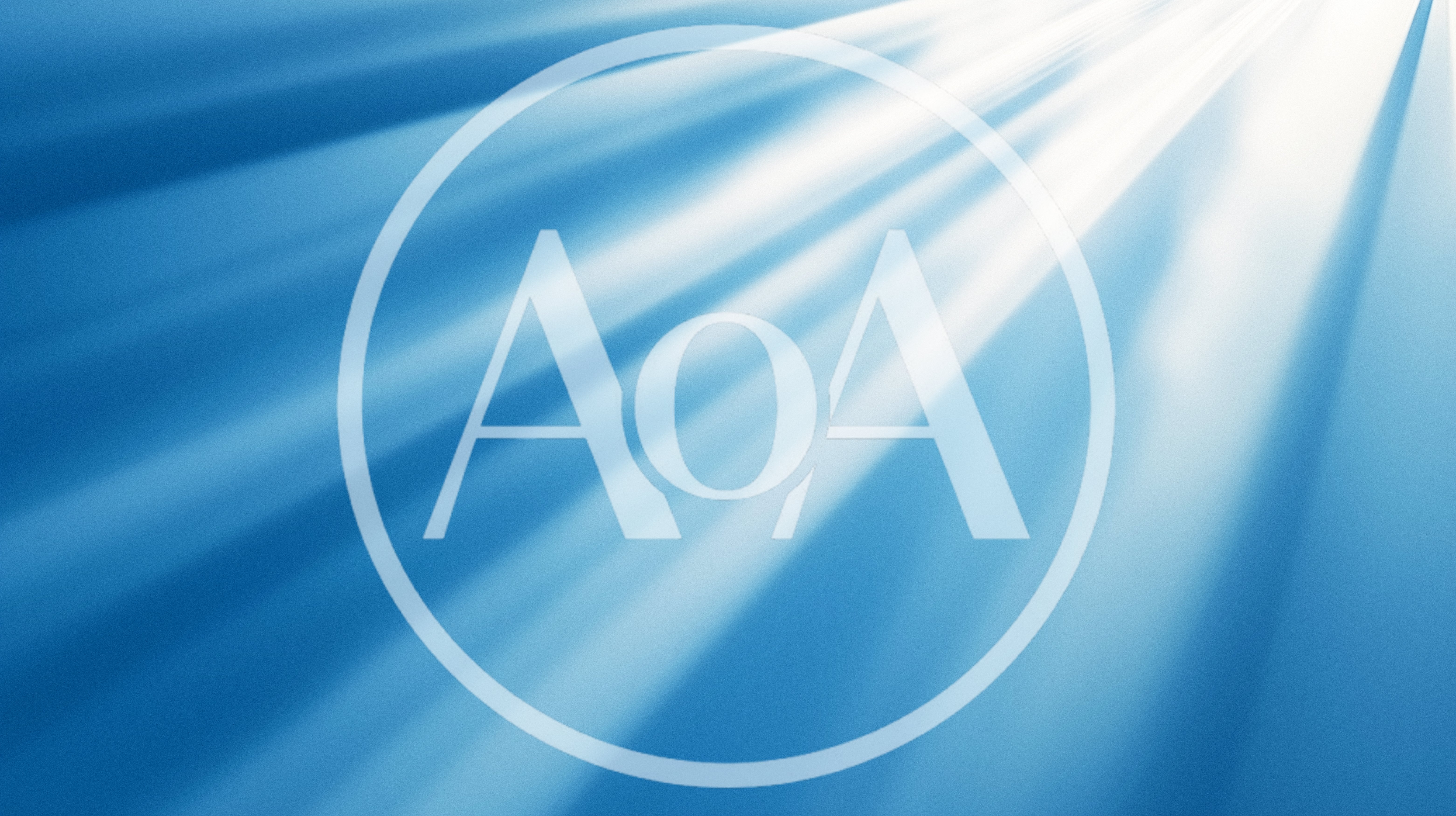 Abstract Blue Light Rays Background