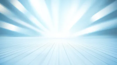 Abstract Blue Light Rays Background