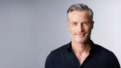 Portrait Of A Confident Middle Aged Man