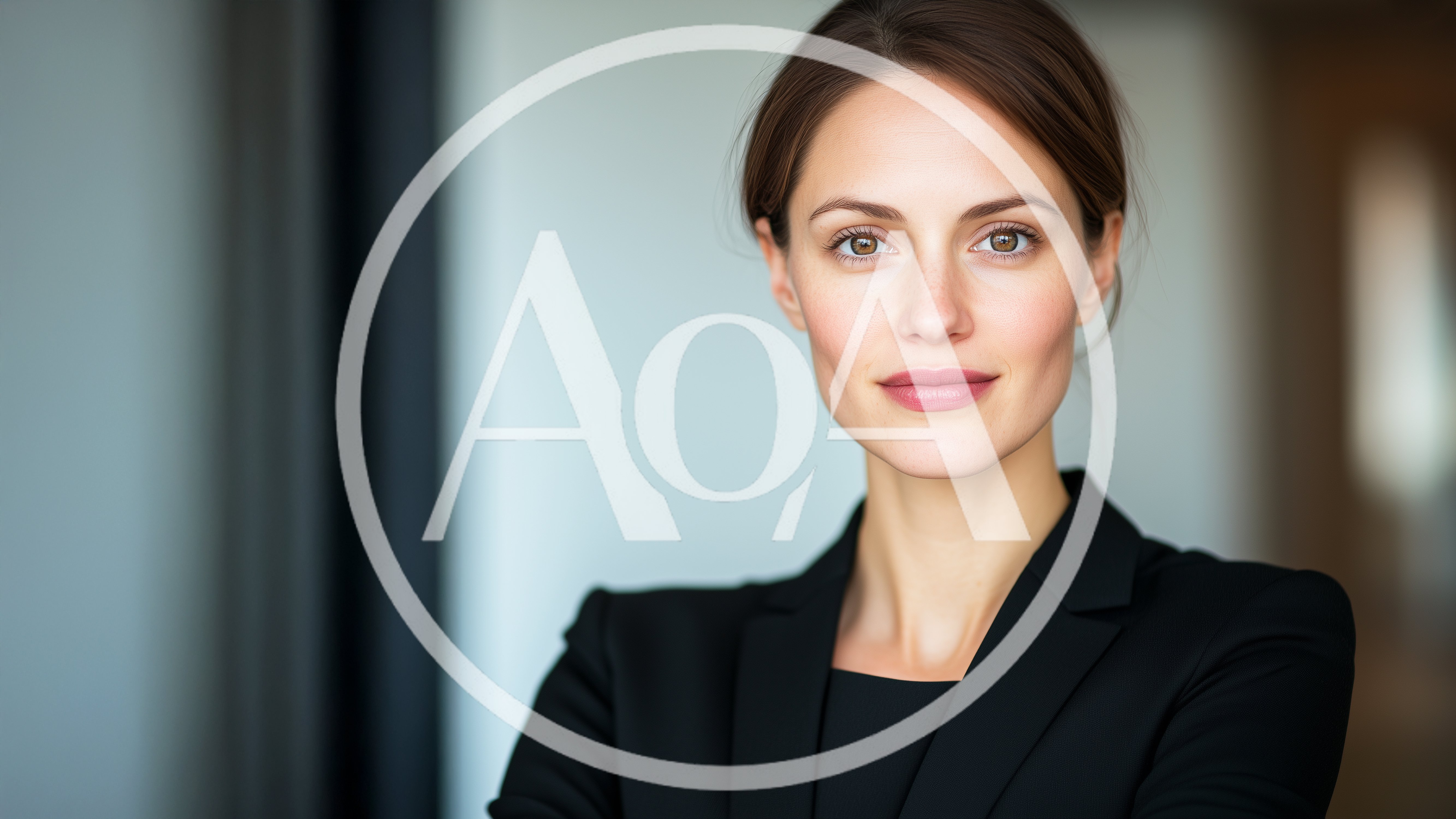 Professional Businesswoman Portrait In A Modern Office Setting
