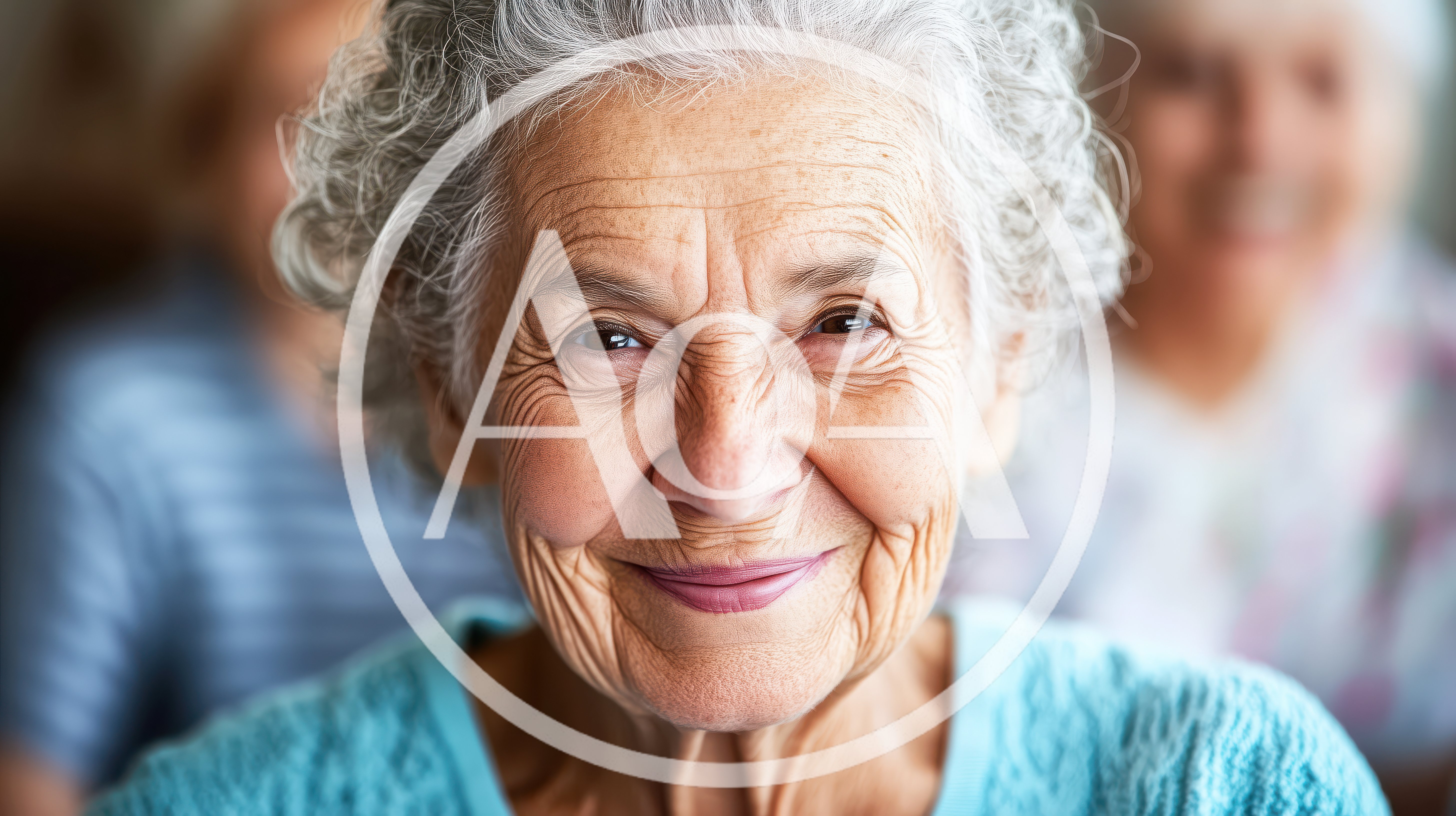 Portrait Of A Smiling Elderly Woman