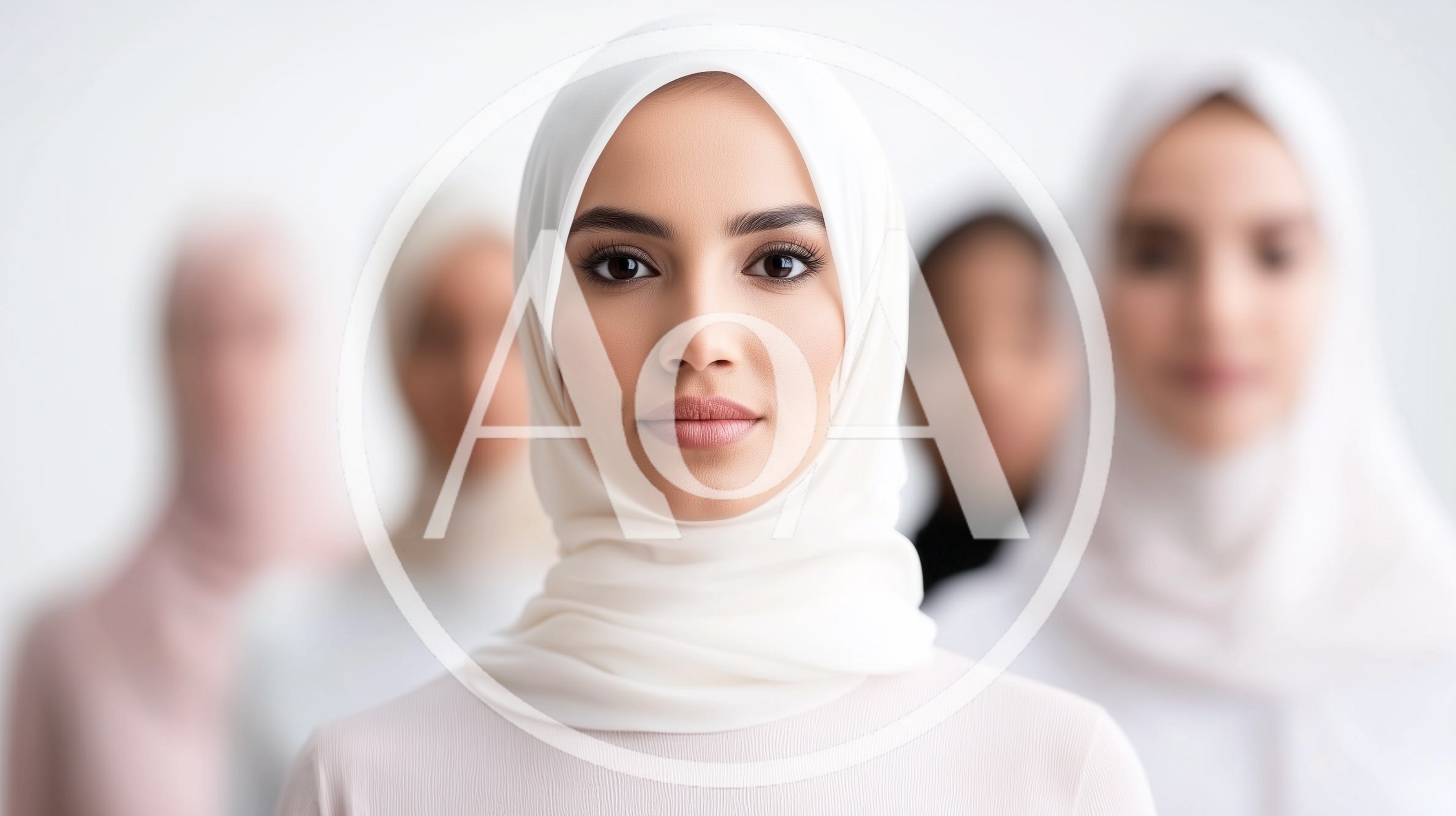 Diverse Group Of Women Wearing Hijabs