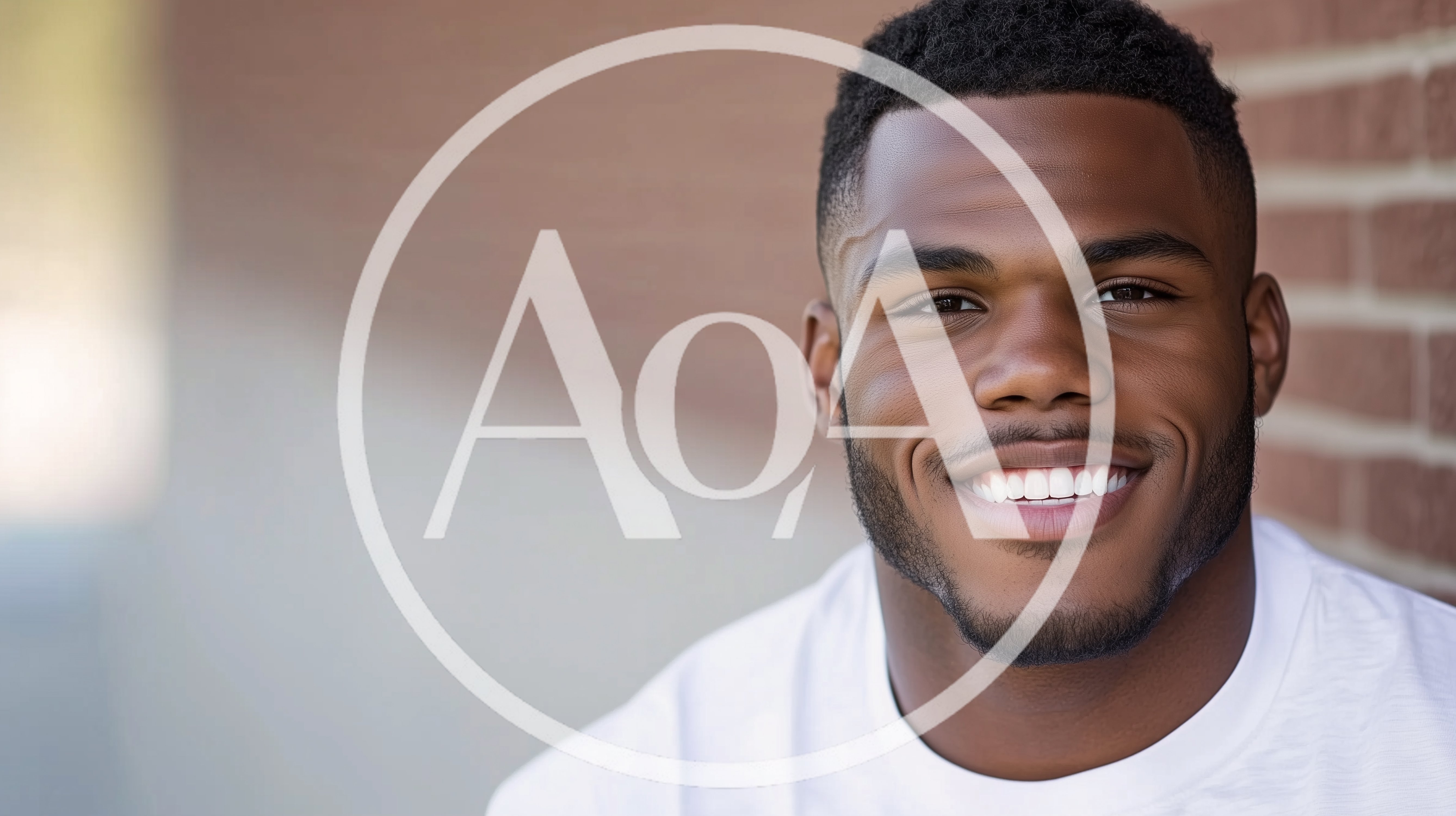 Portrait Of A Smiling Young African American Man