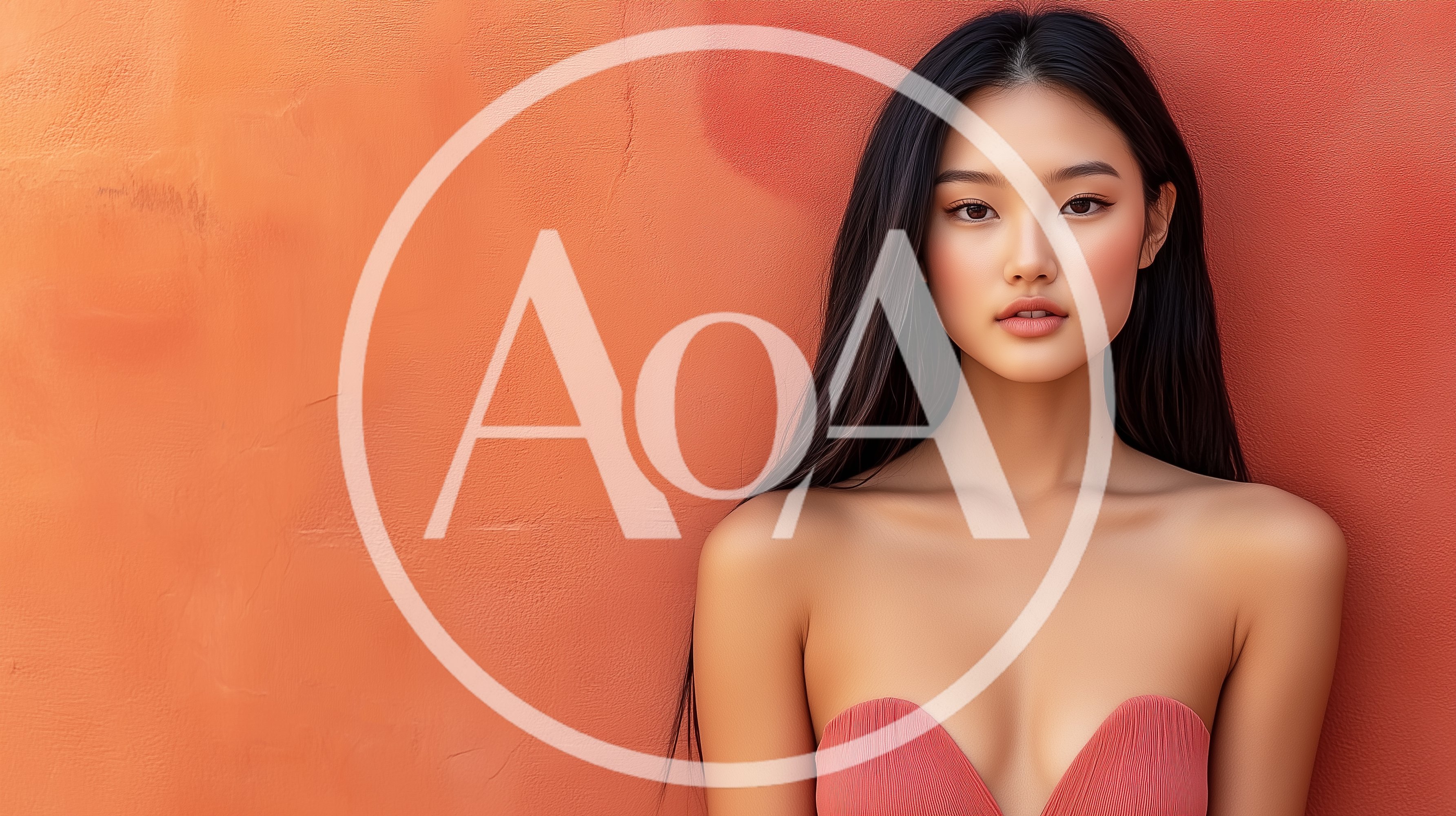 Portrait Of A Beautiful Young Asian Woman