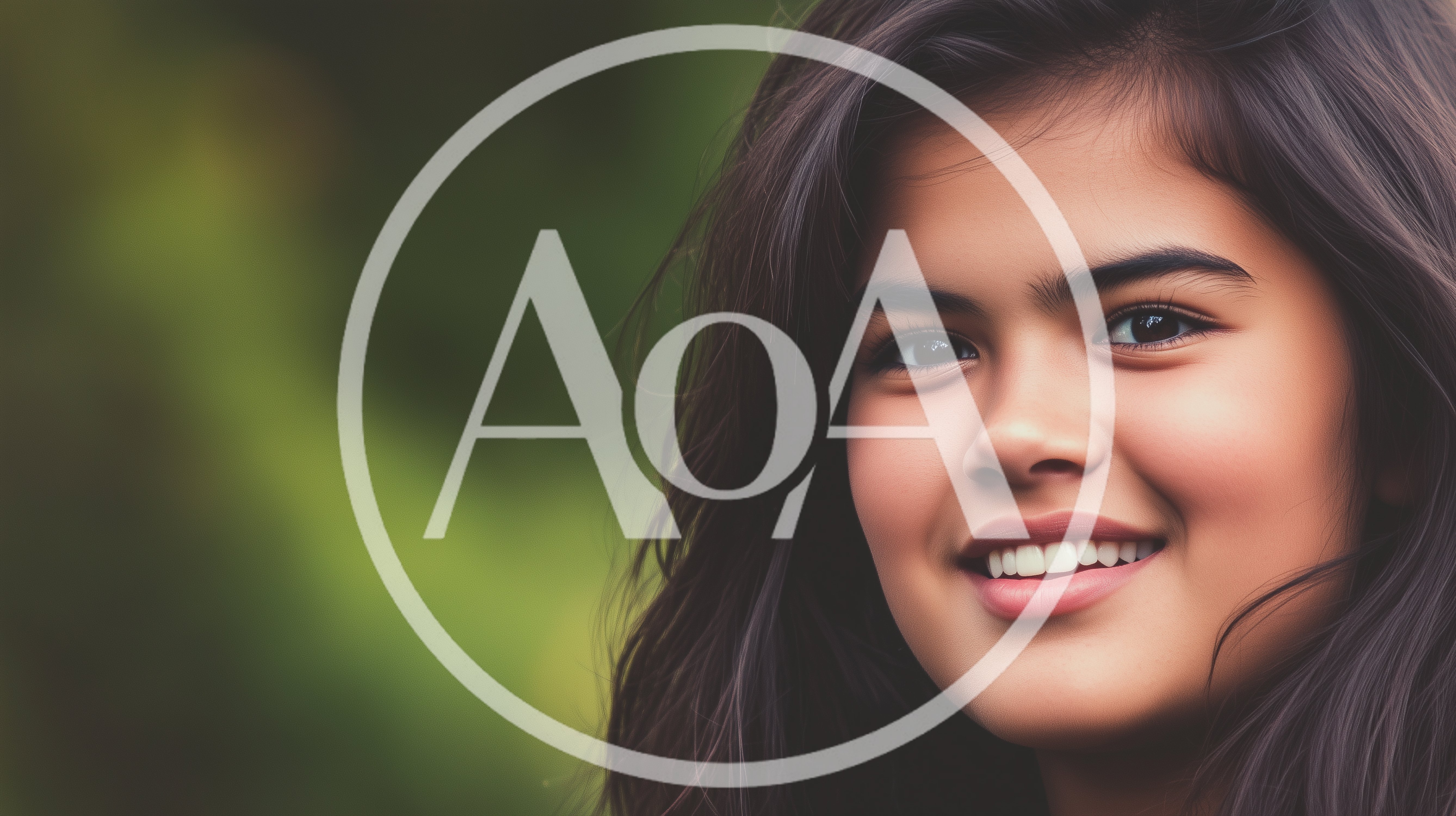 Portrait Of A Smiling Young Woman Outdoors