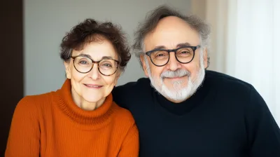 Portrait Of A Happy Senior Couple