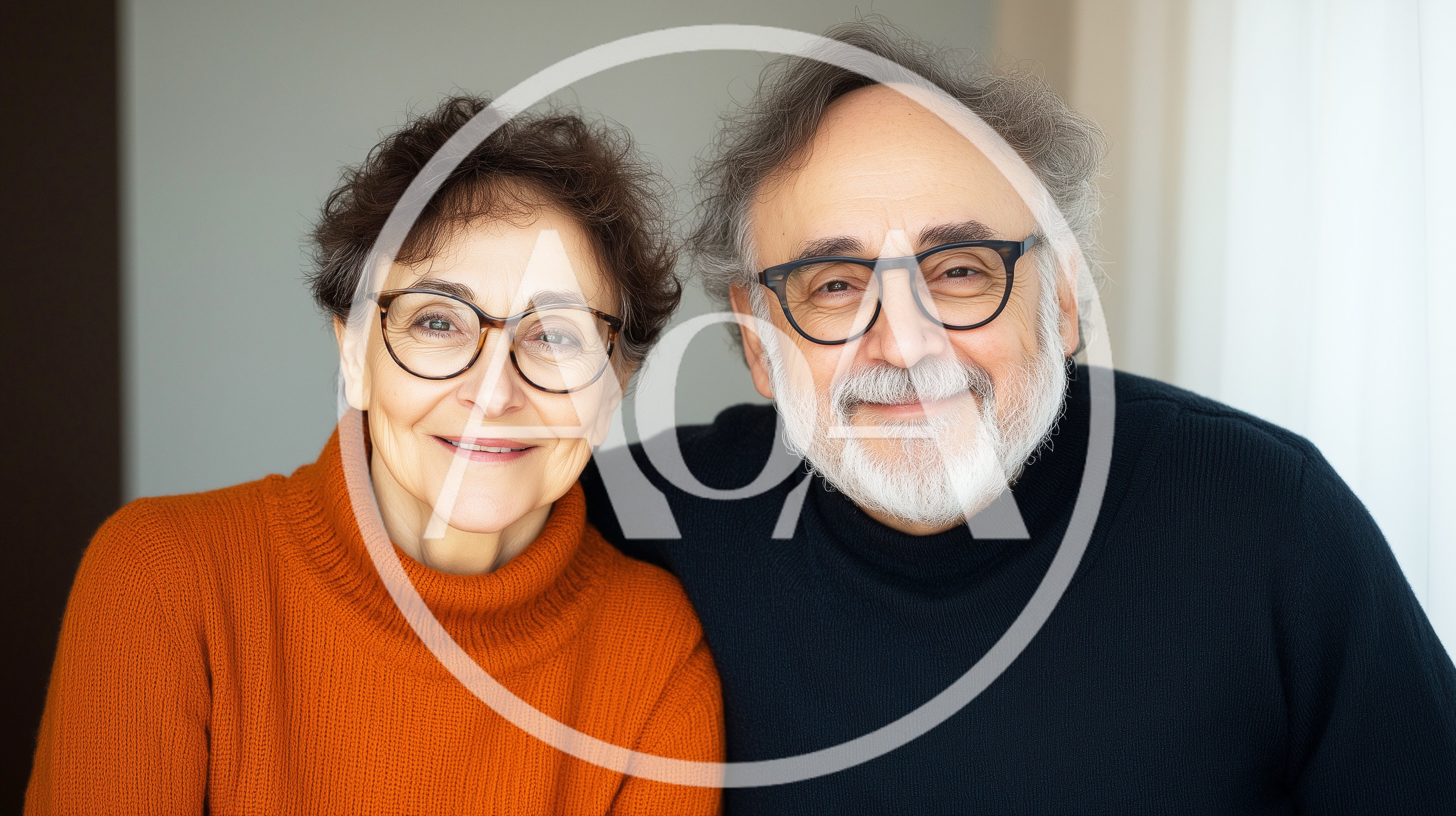 Portrait Of A Happy Senior Couple