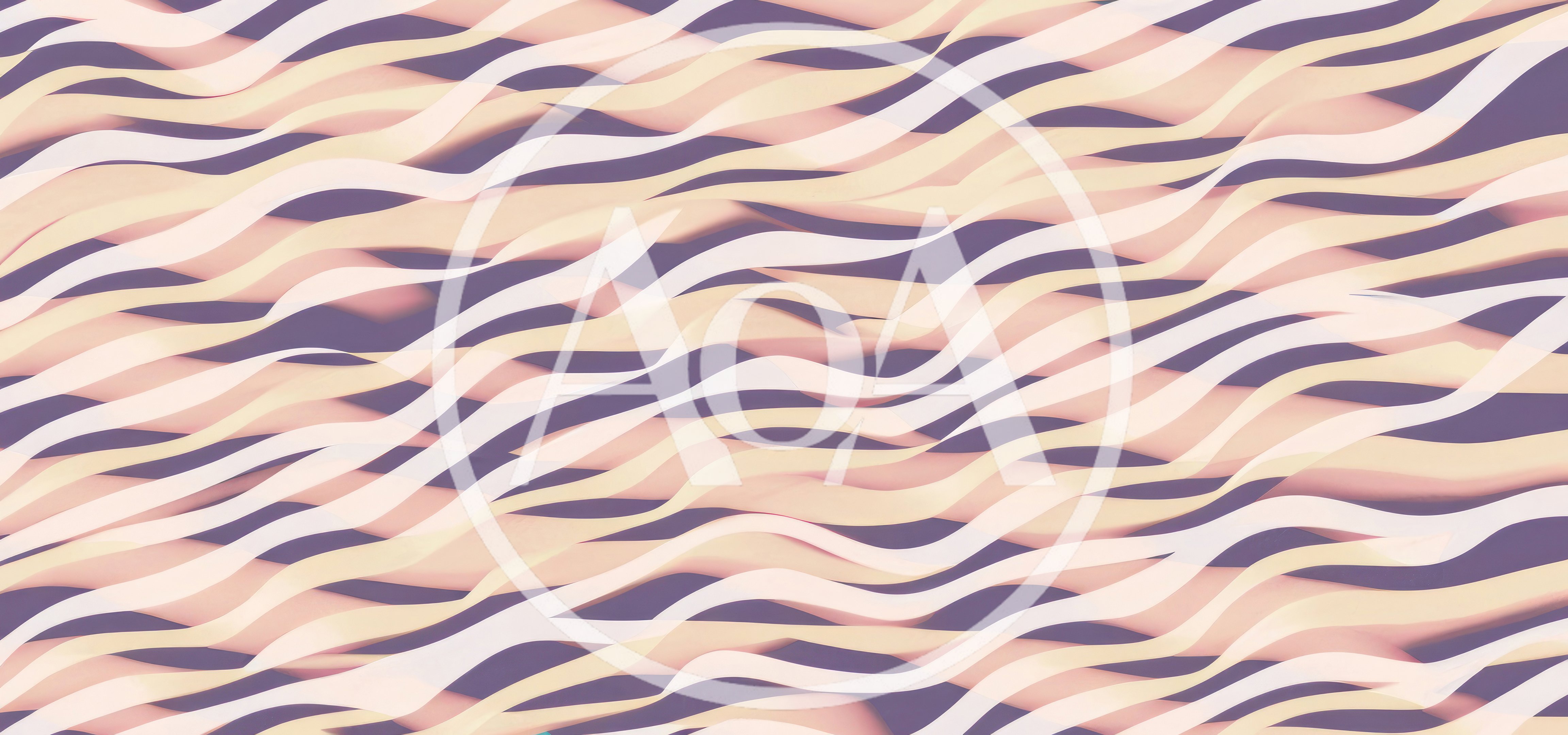 Abstract Wavy Lines Background Pattern