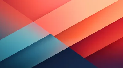 Abstract Geometric Background With Diagonal Color Layers