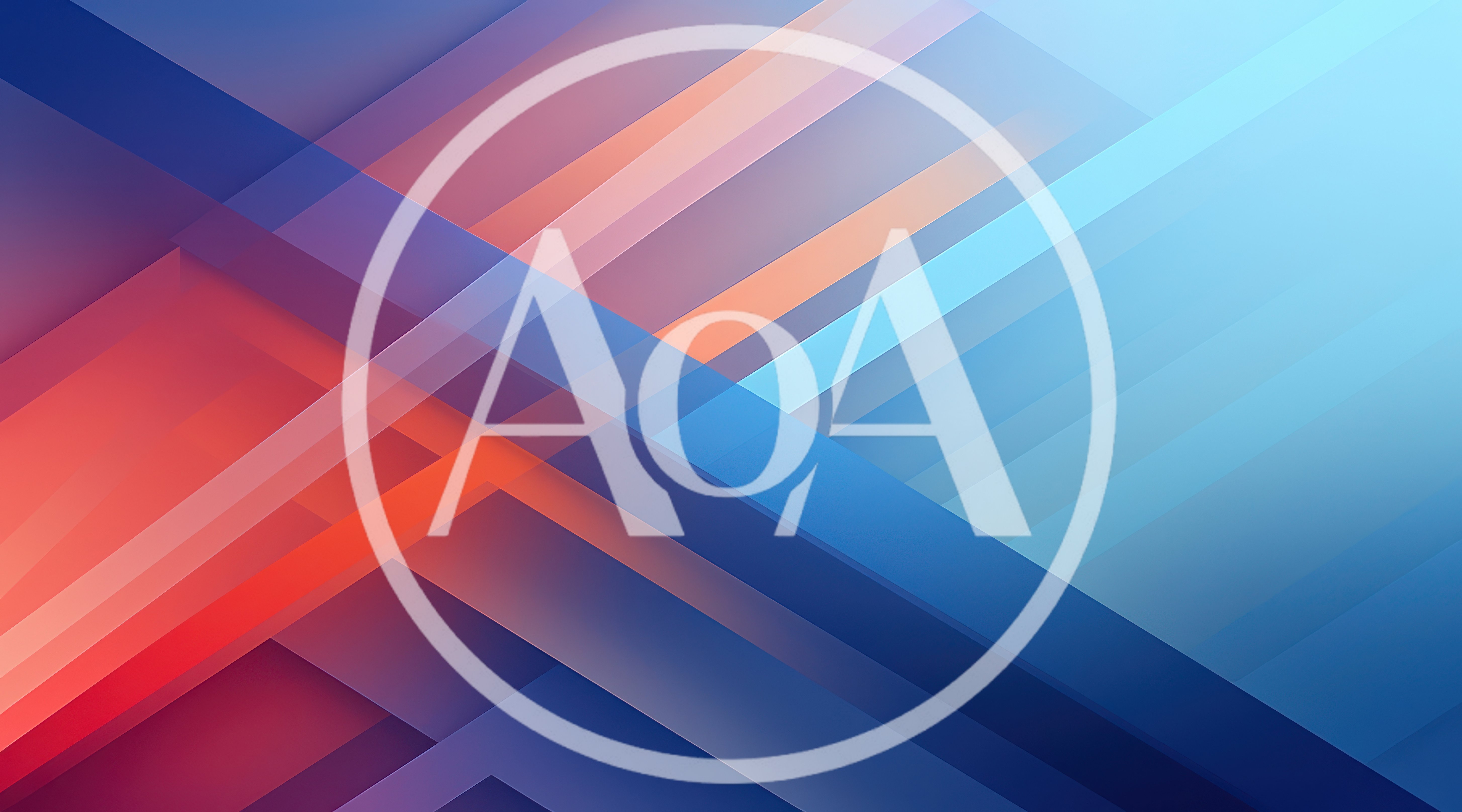 Abstract Geometric Background With Overlapping Diagonal Lines