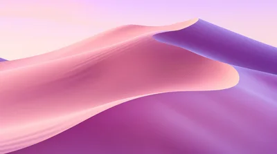 Abstract Digital Art Of Pink And Purple Sand Dunes