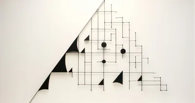 Modern Abstract Metal Wall Sculpture Art Piece