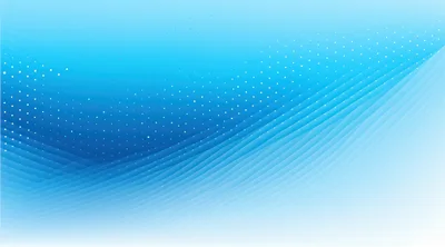 Abstract Blue Background With Wavy Lines And Dots