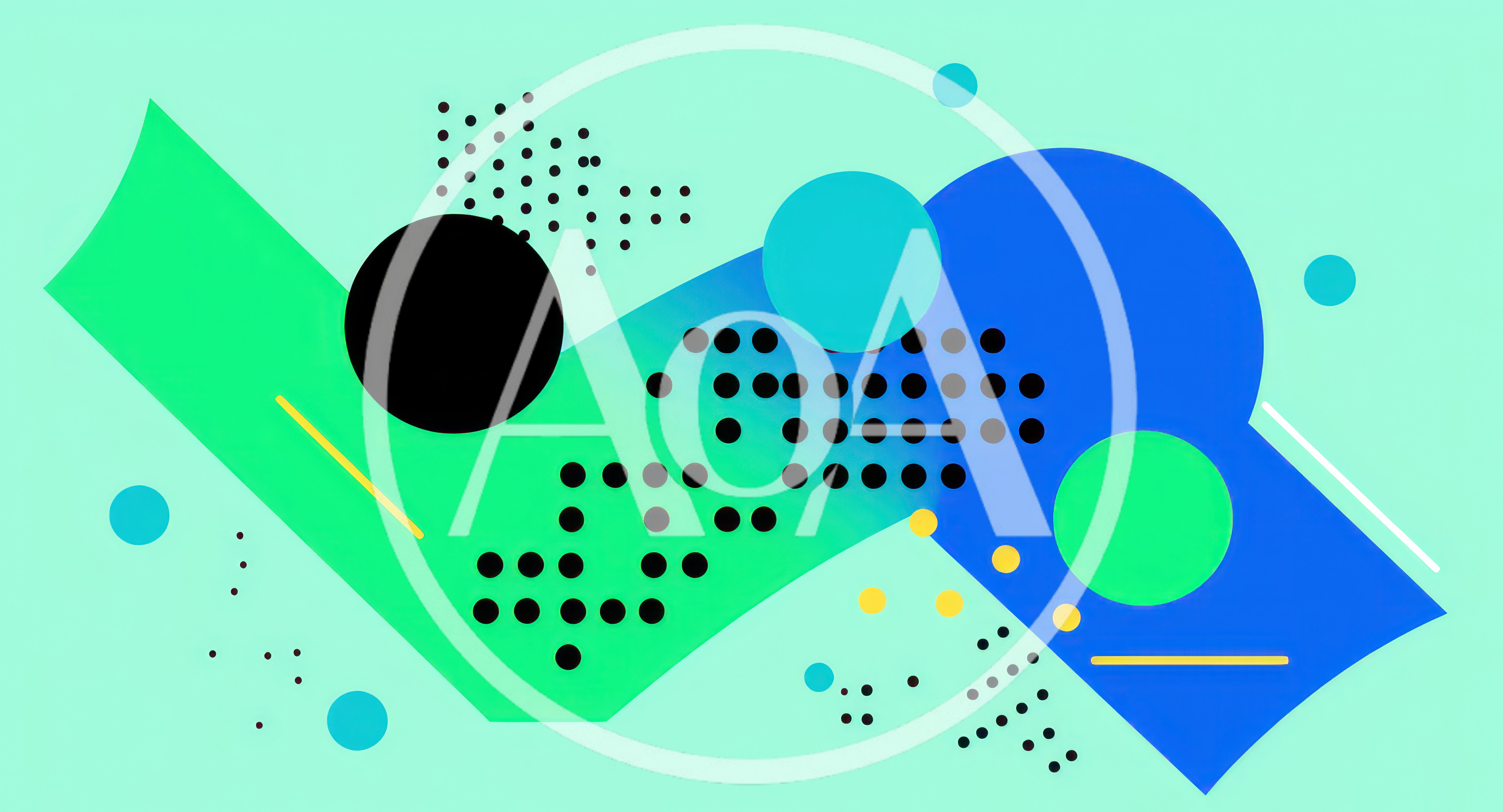 Abstract Memphis Style Geometric Graphic Design Background