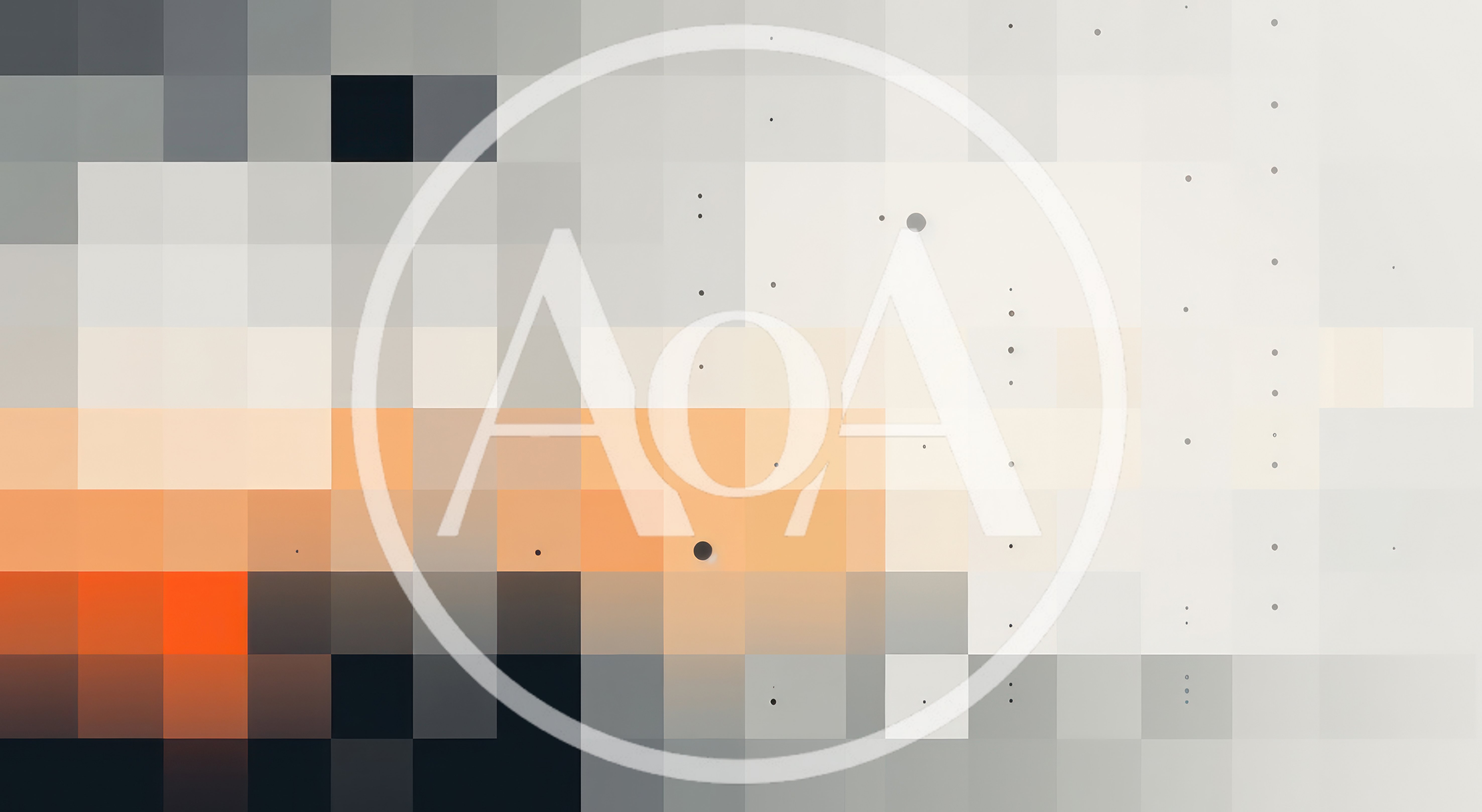 Abstract Geometric Background With Soft Gradient And Dots