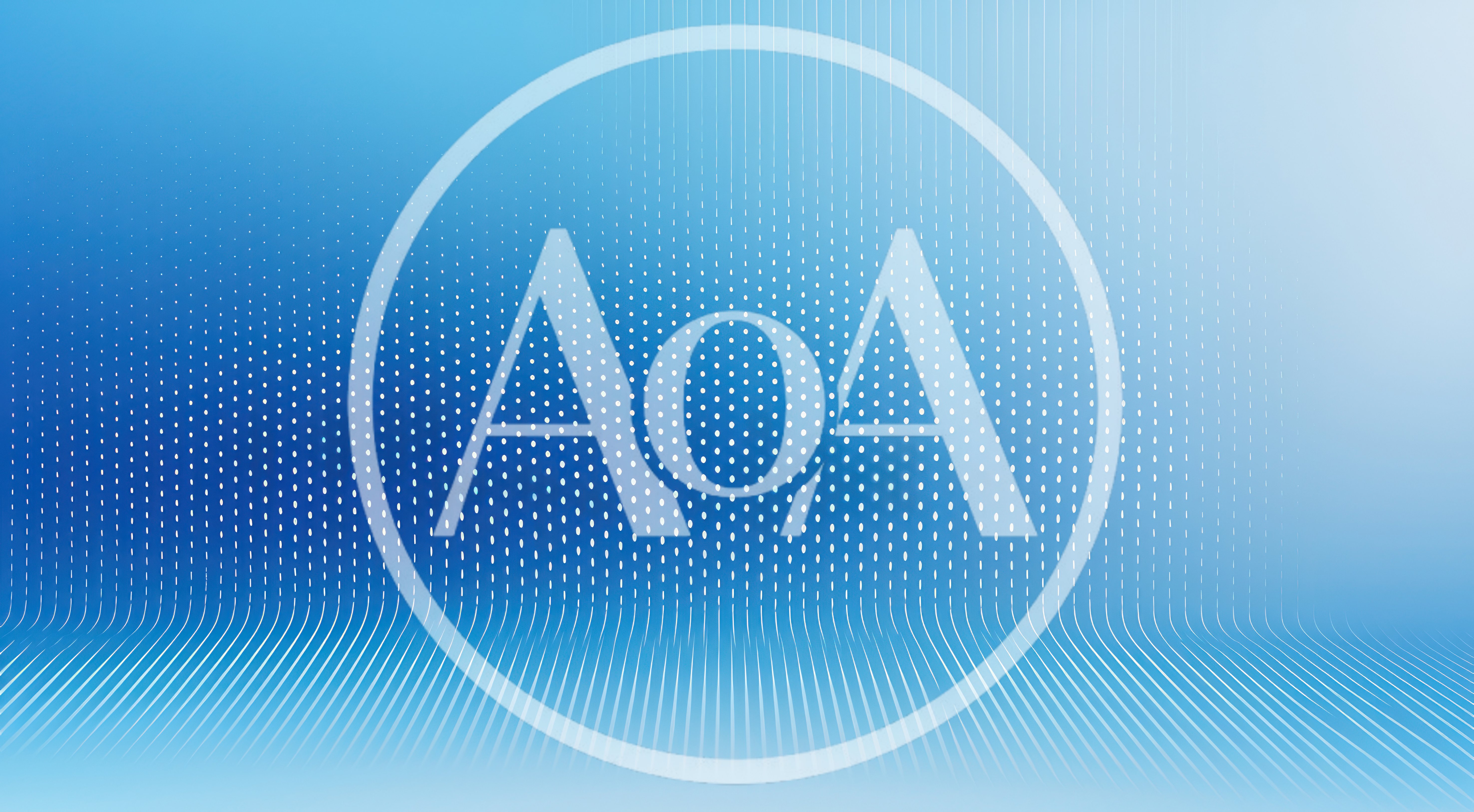 Abstract Blue Background With Digital Dot Pattern