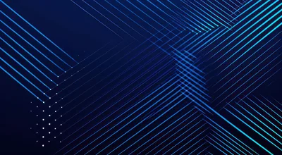 Abstract Blue Geometric Lines Motion Background