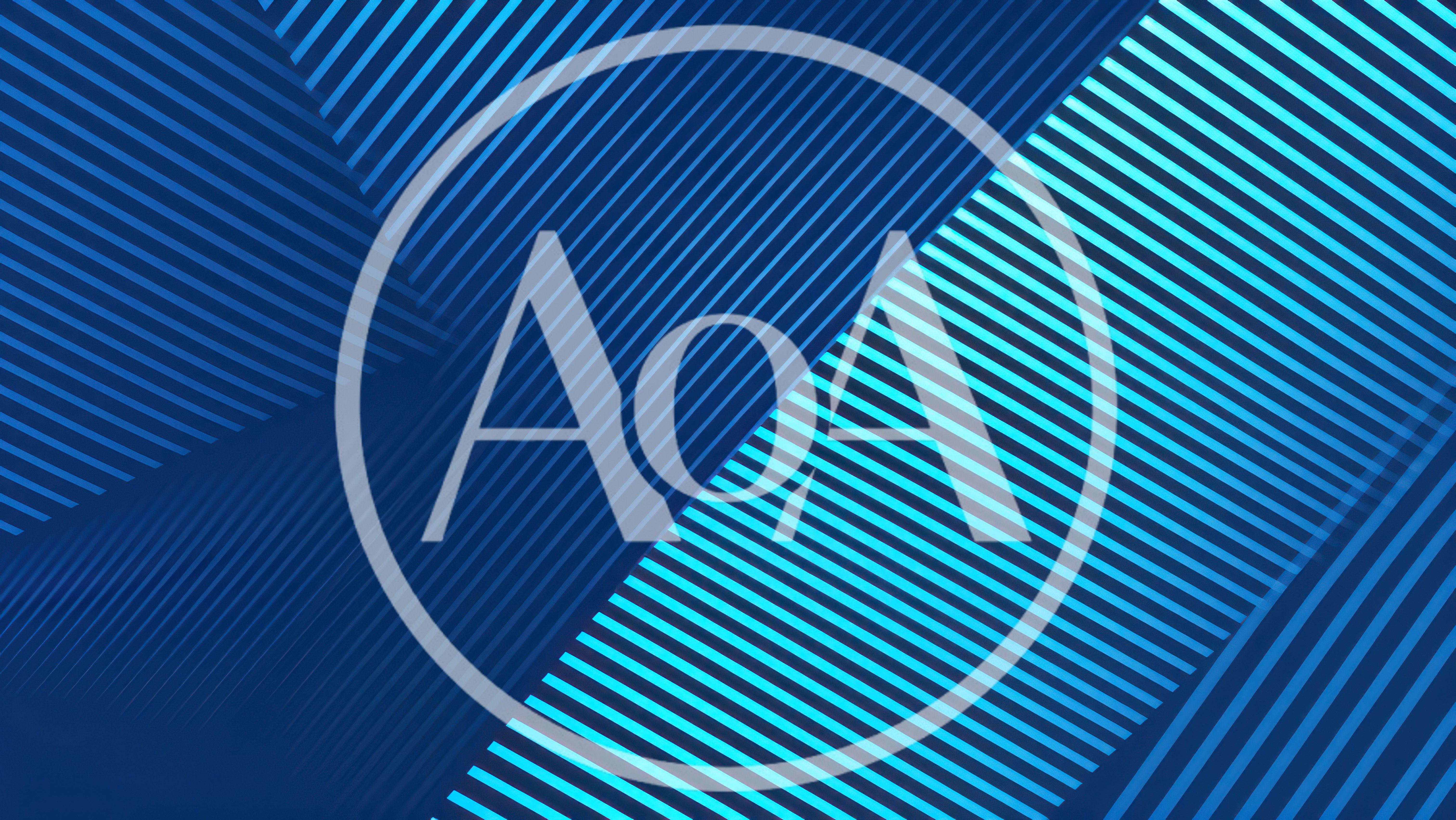 Abstract Blue Background With Diagonal Moving Light Lines