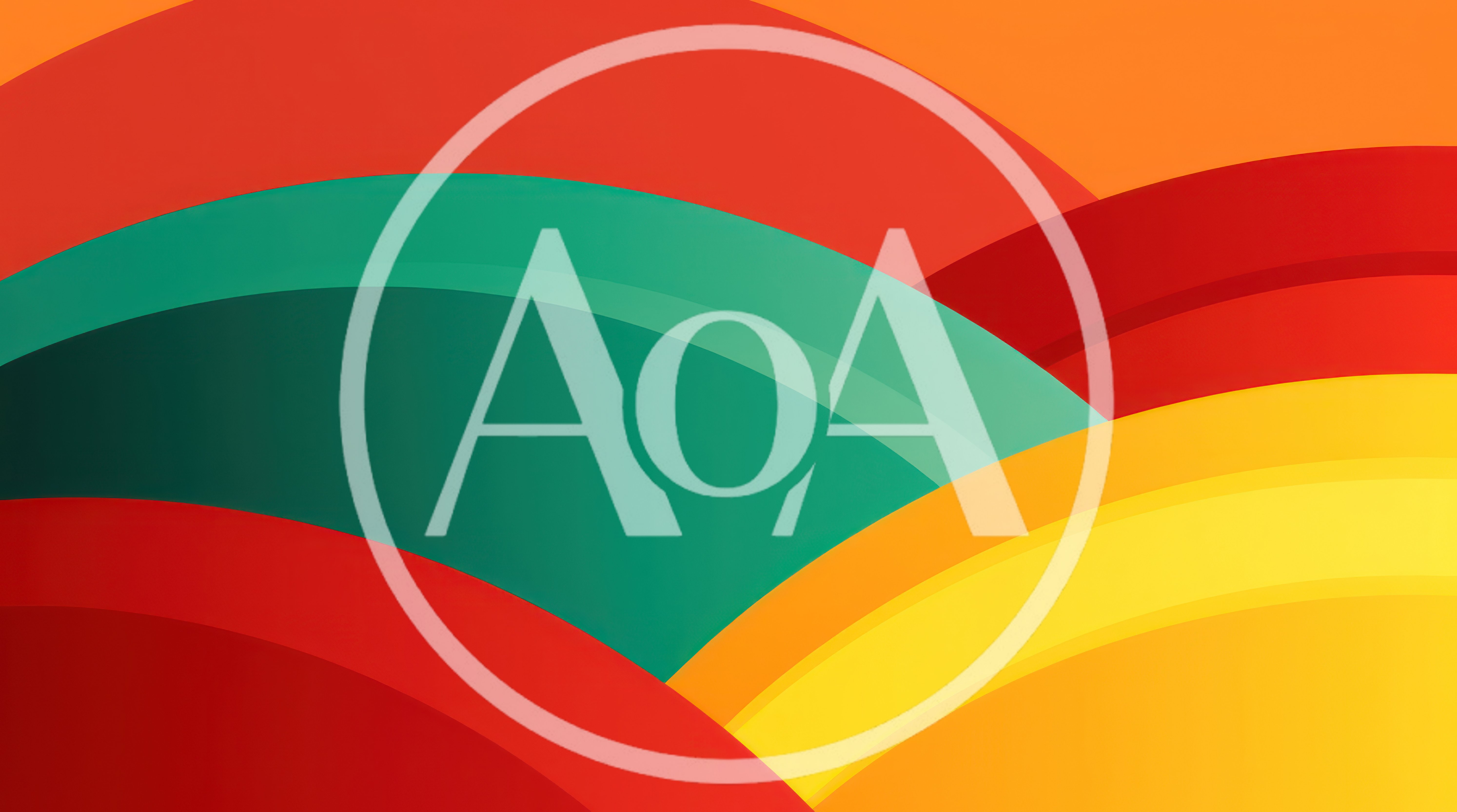 Abstract Background With Vibrant Curved Layers