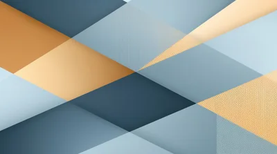 Abstract Geometric Background With Overlapping Shapes And Textures