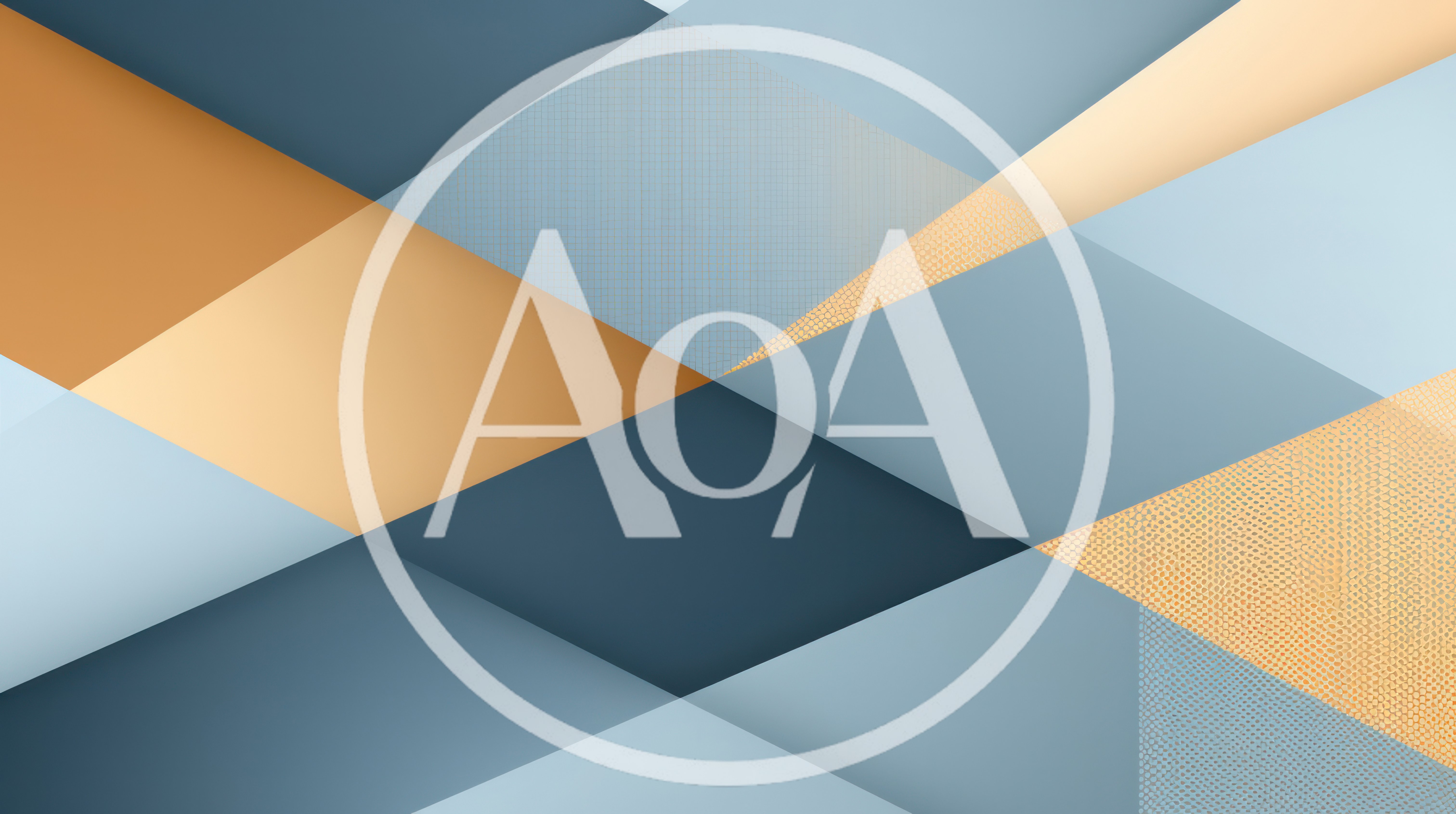 Abstract Geometric Background With Overlapping Shapes And Textures