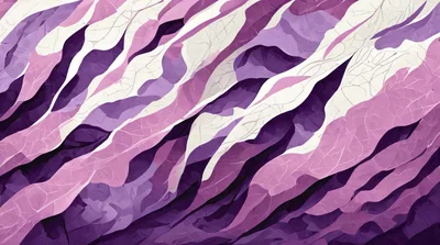 Abstract Wavy Purple And White Texture Background