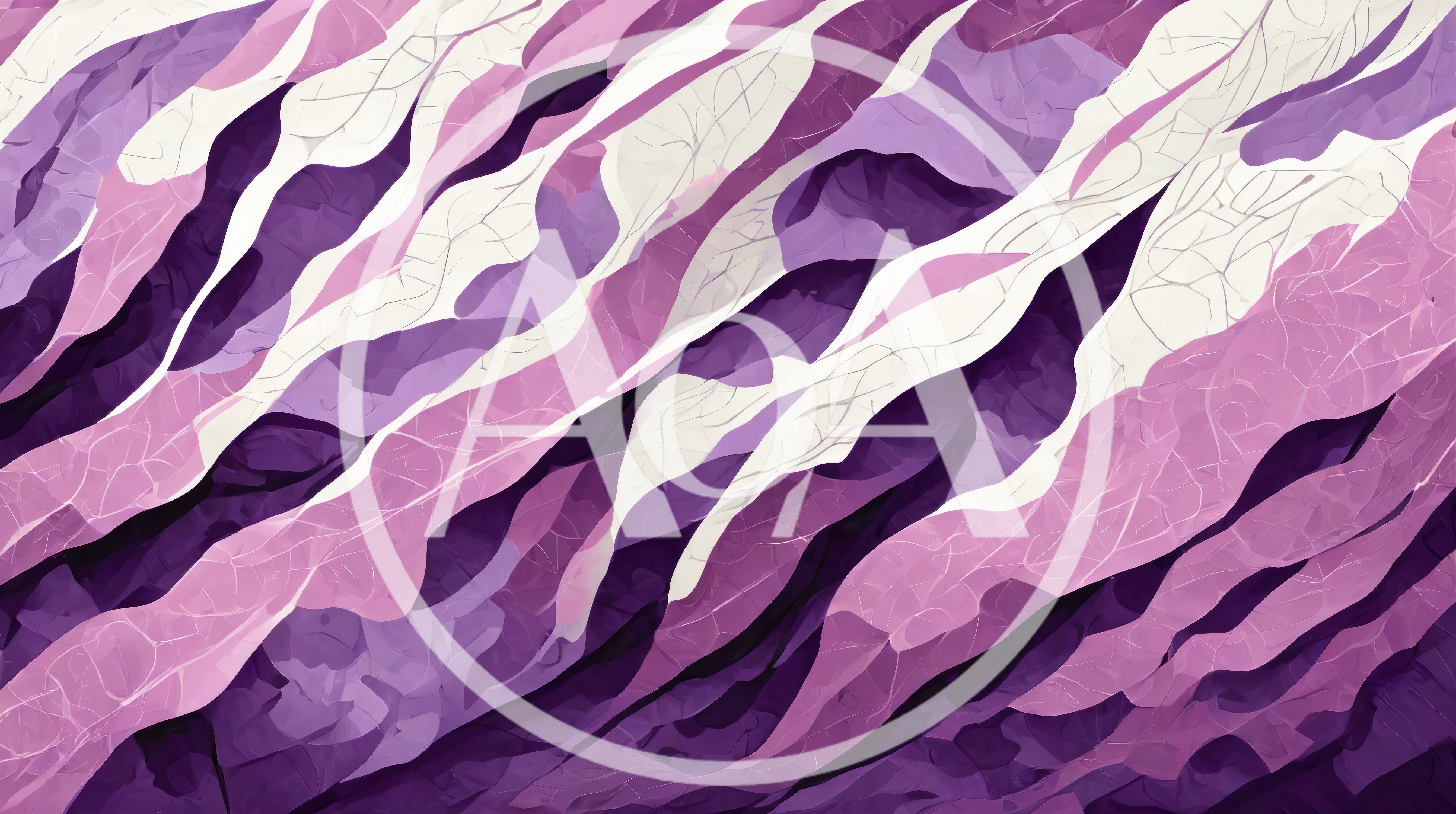 Abstract Wavy Purple And White Texture Background