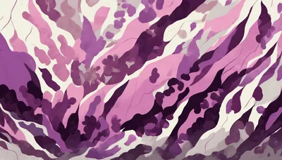 Abstract Purple And Pink Fluid Wave Pattern