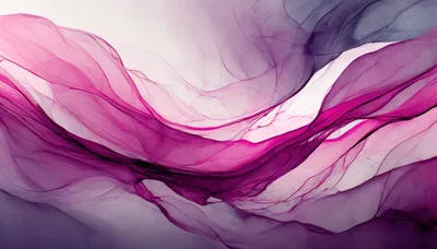 Abstract Flowing Silk Fabric Background