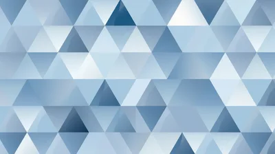 Abstract Geometric Background With Blue Triangles