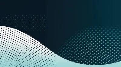 Abstract Background With Teal And White Halftone Pattern