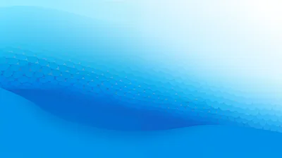 Abstract Blue Background With Gradient Waves And Dots