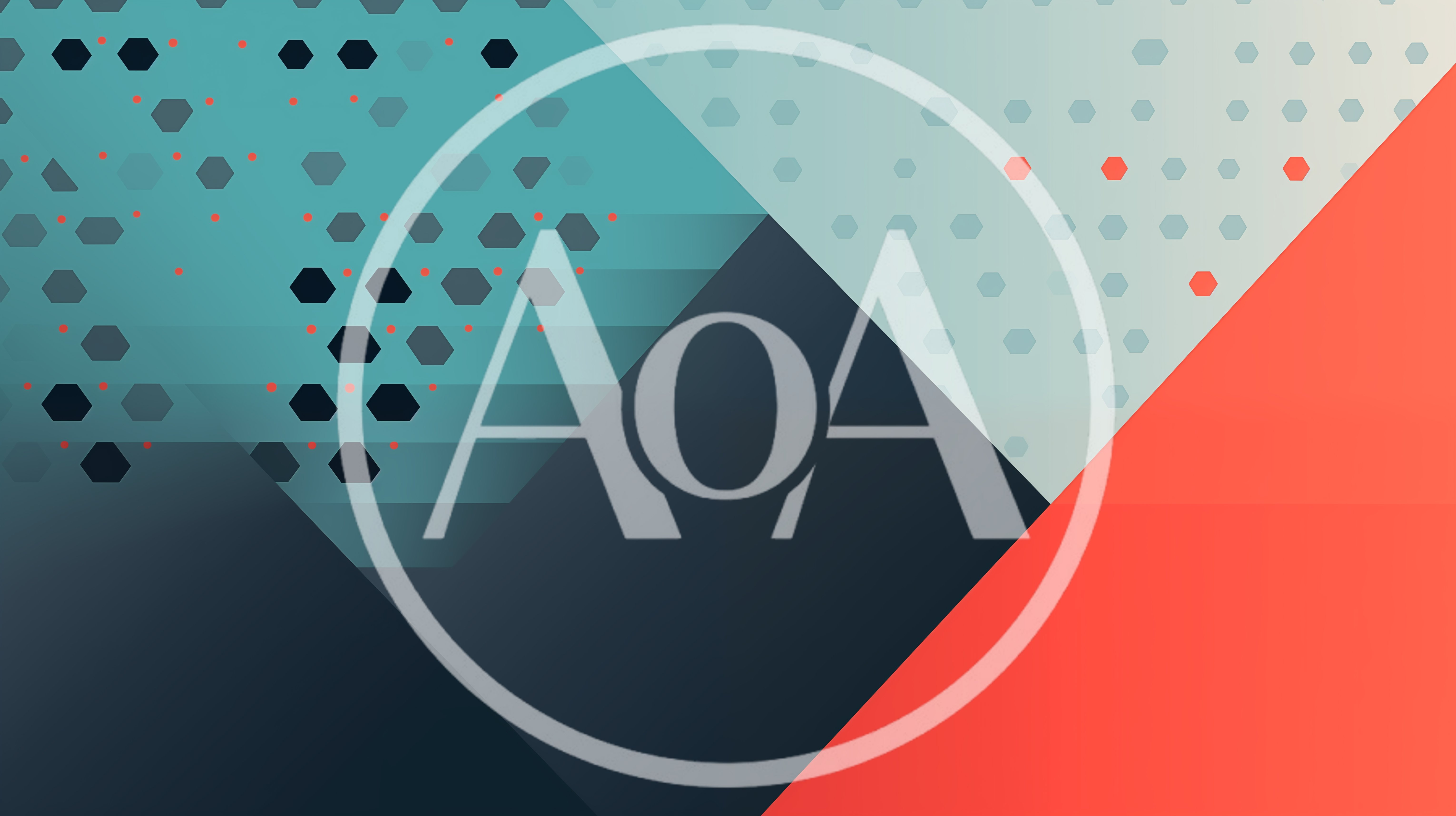 Abstract Geometric Background With Hexagon Pattern