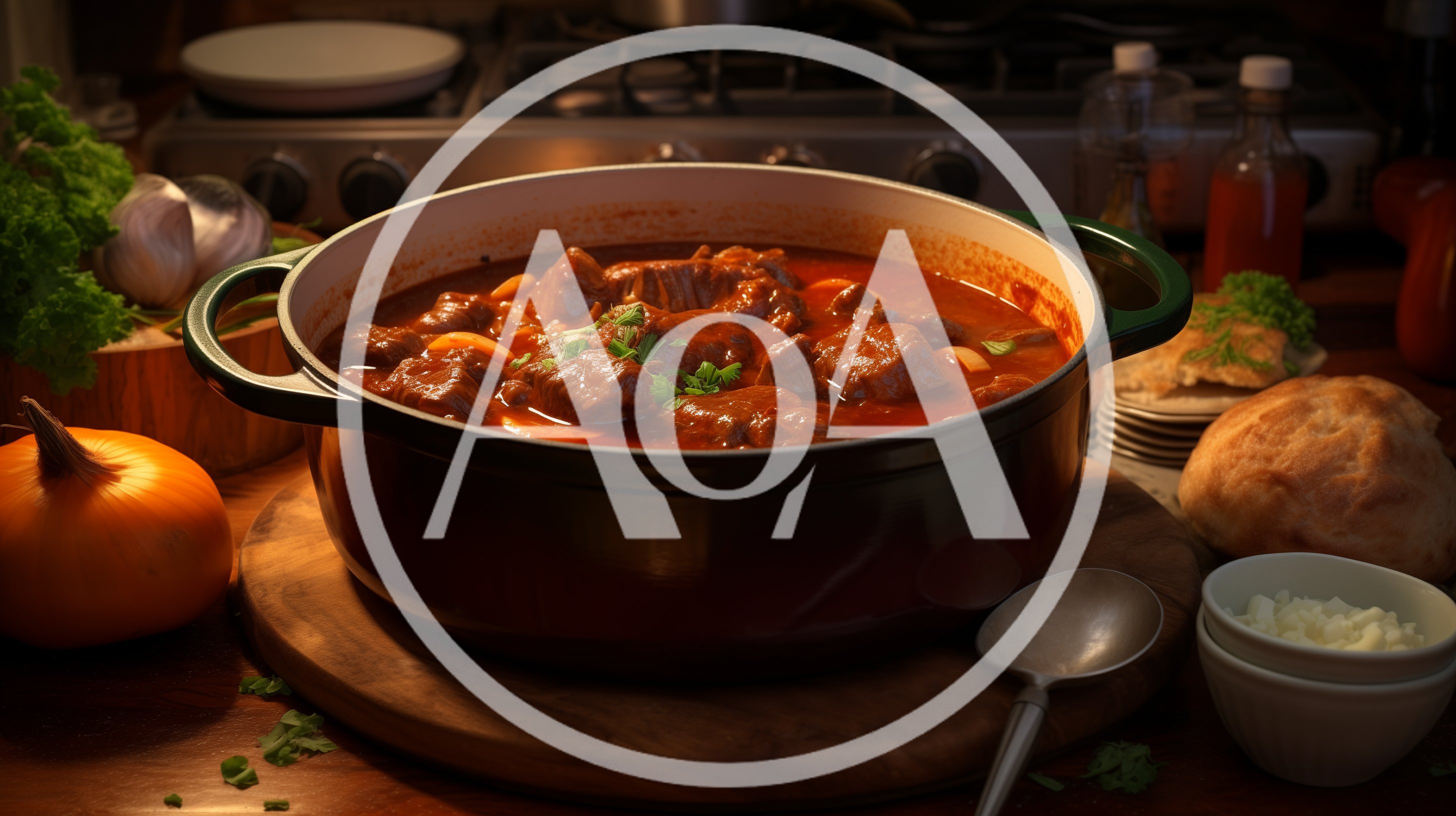 Hearty Beef Stew In A Dutch Oven