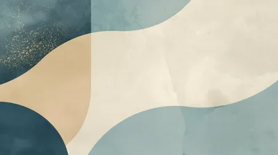Abstract Minimalist Background With Organic Shapes And Textures