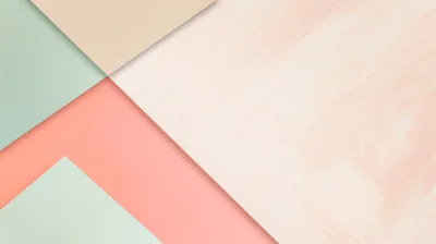 Abstract Geometric Background With Pastel Colored Paper Layers