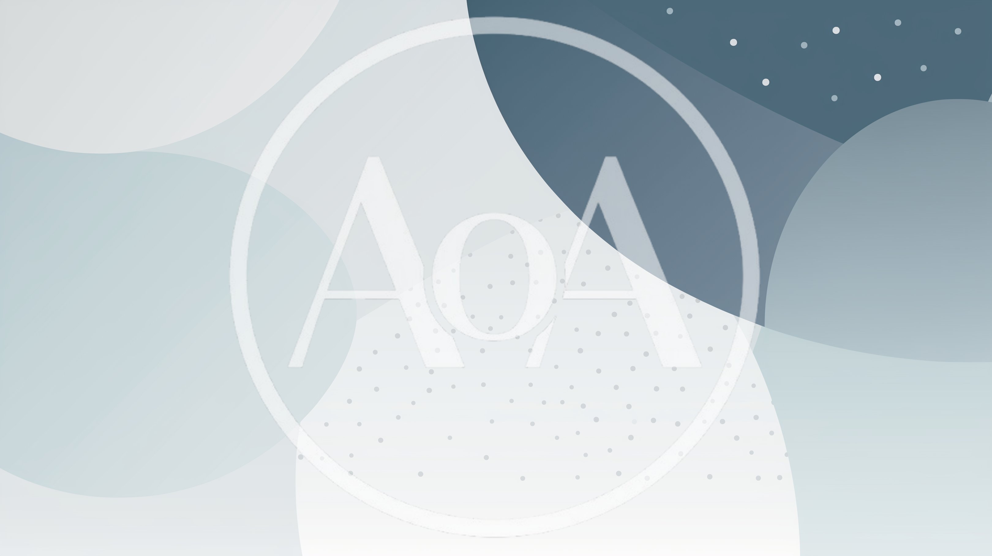 Abstract Geometric Background With Soft Blue Shapes