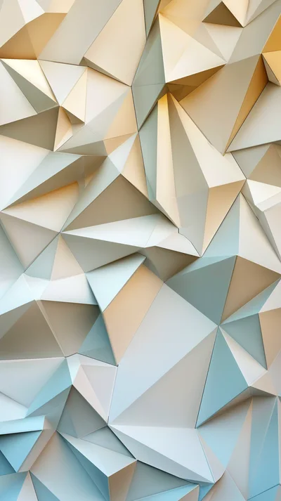Abstract Geometric Low Poly Background Pattern