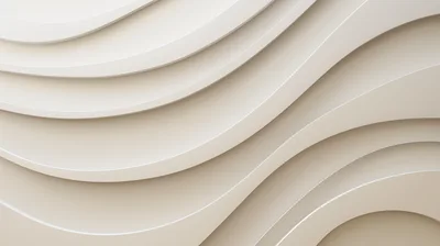 Abstract Beige Wavy Layered Wall Background