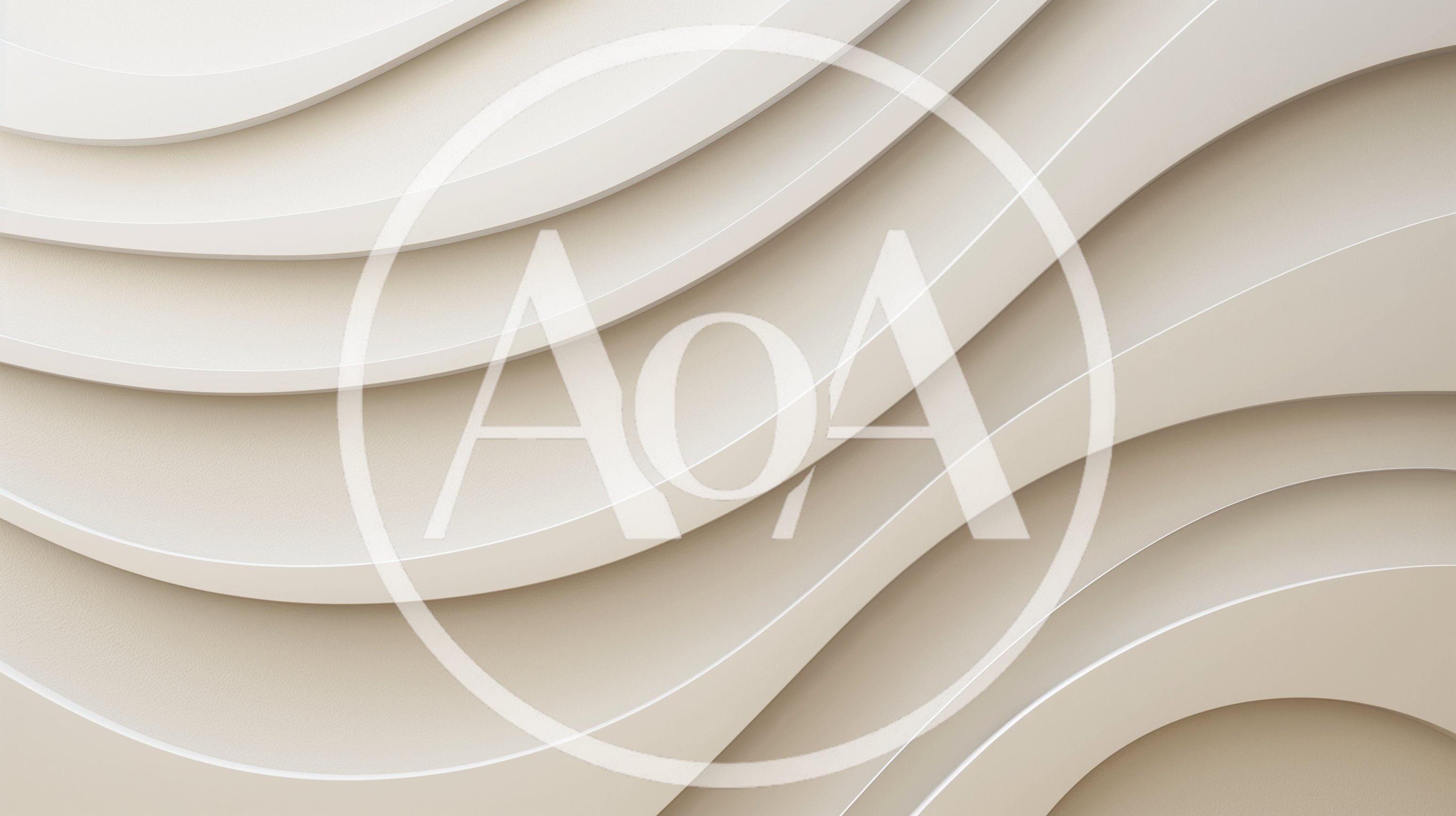 Abstract Beige Wavy Layered Wall Background