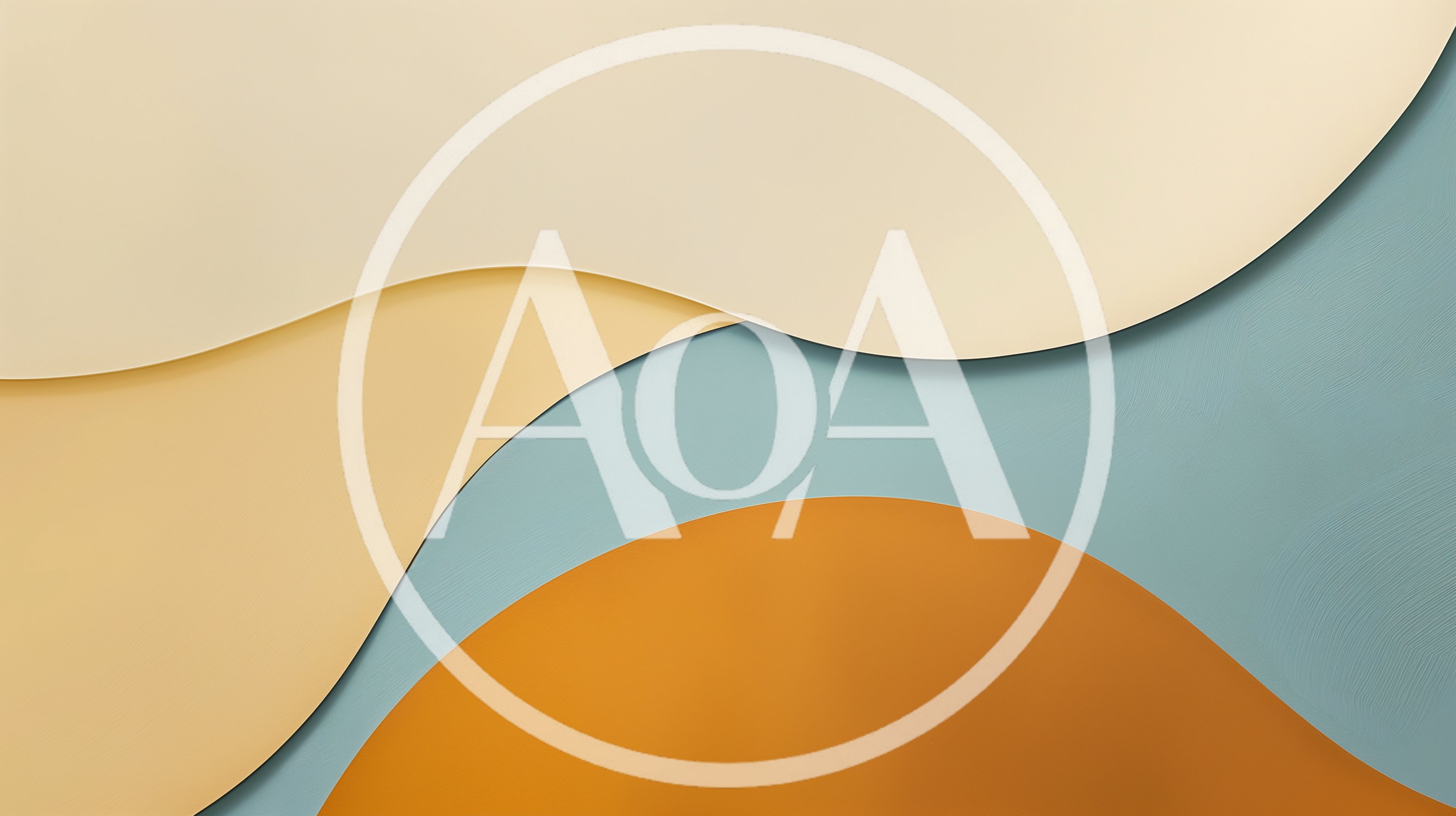 Abstract Paper Cutout Background With Wavy Layers