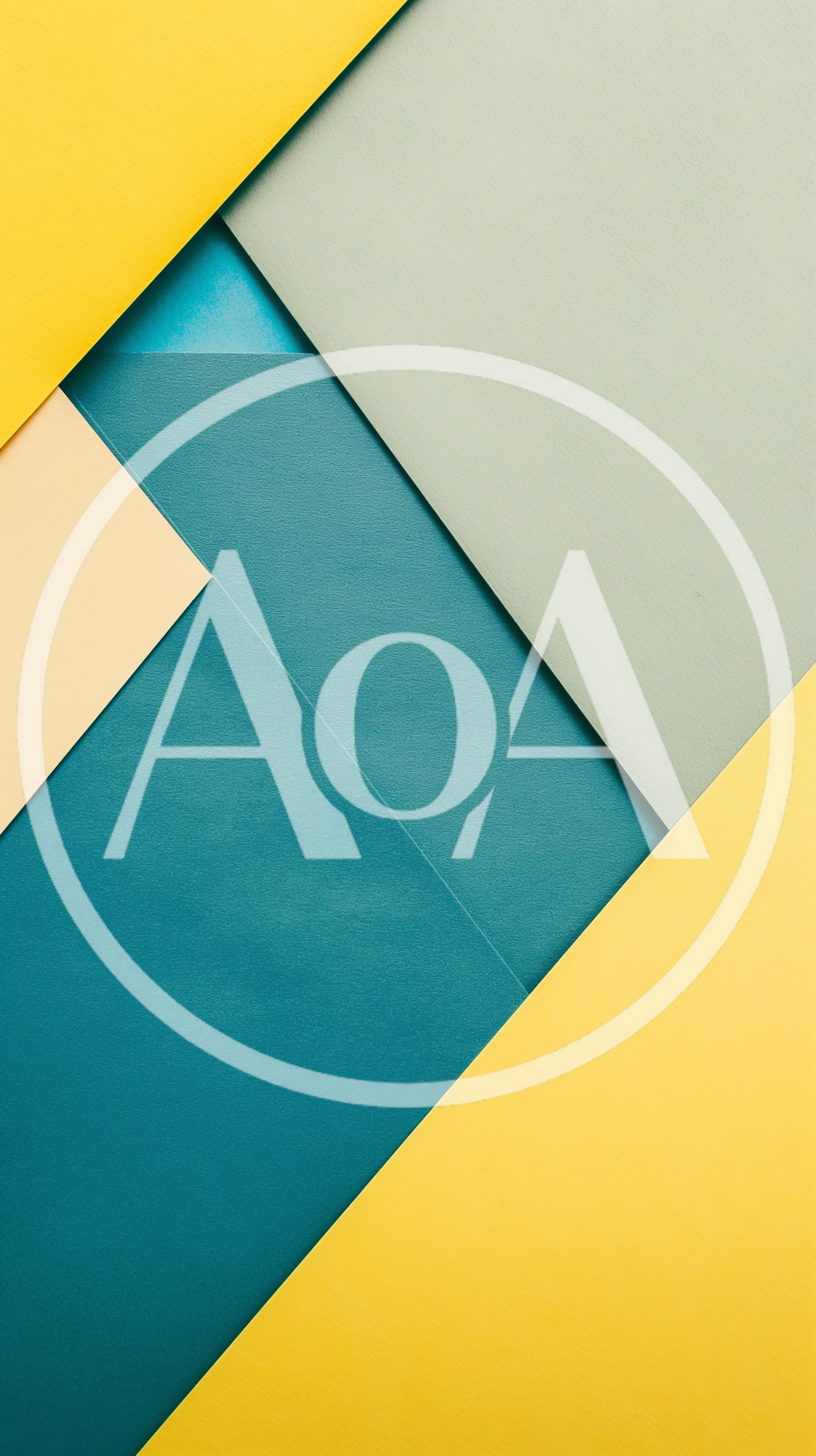 Abstract Geometric Background With Overlapping Colored Paper Sheets