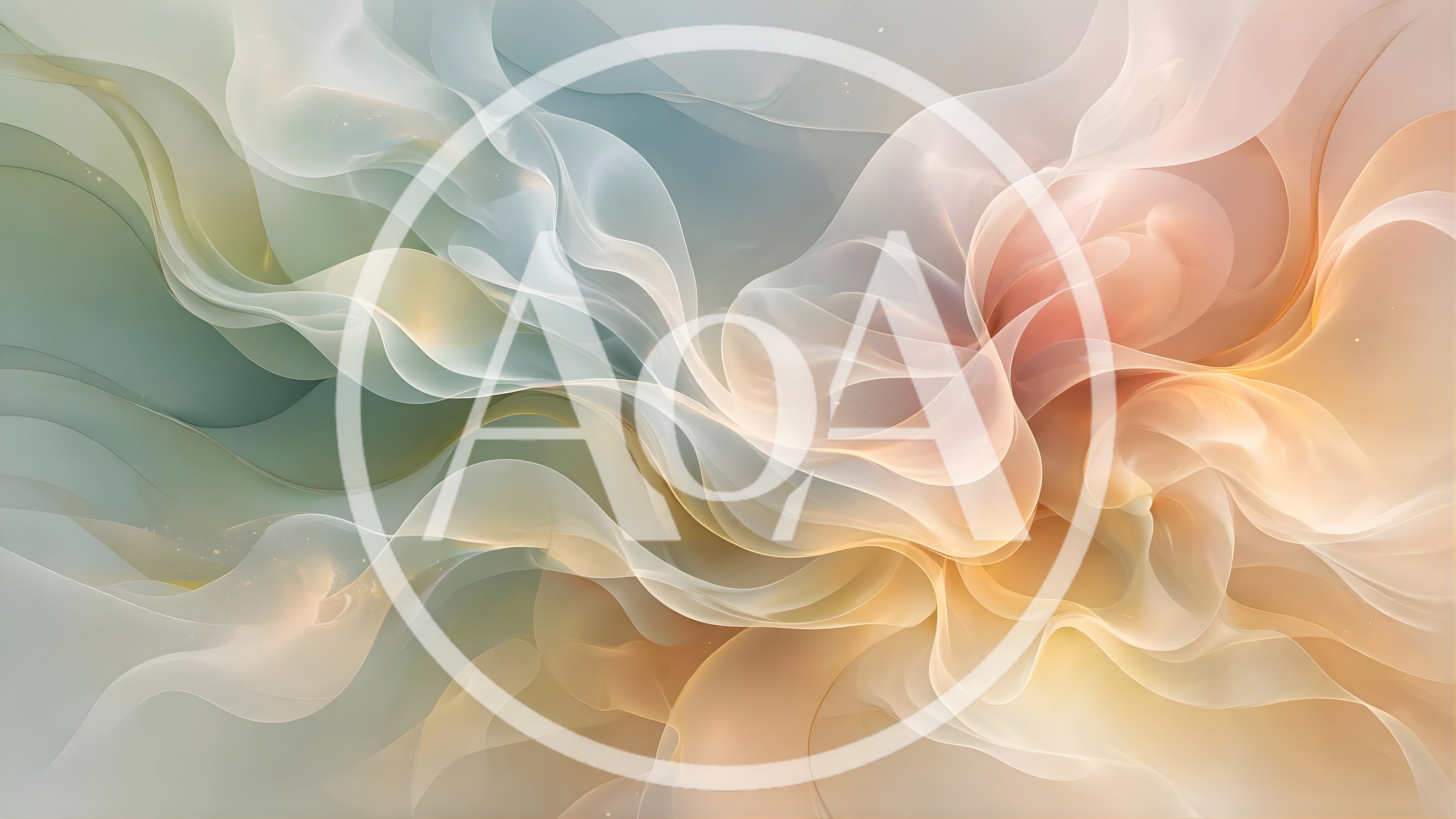 Abstract Flowing Silk Fabric Background