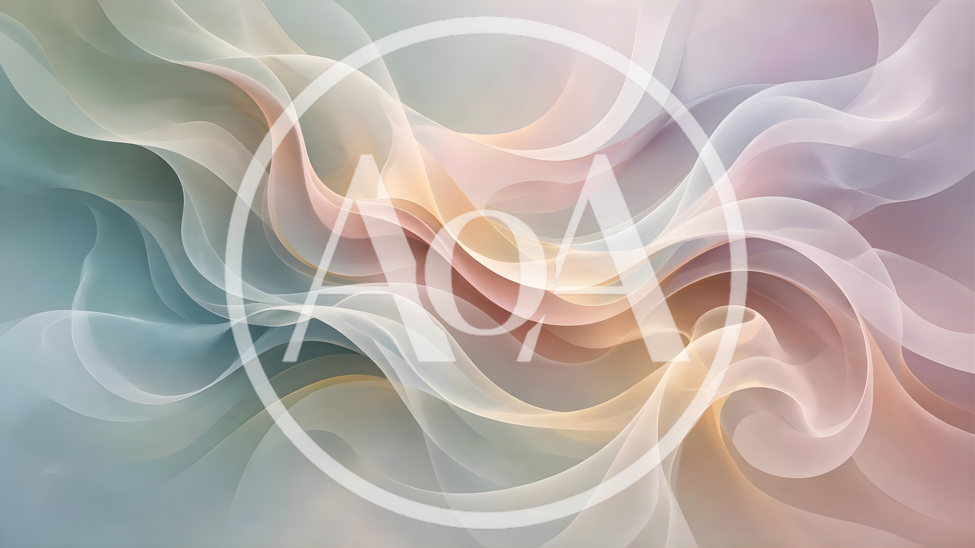 Abstract Flowing Silk Fabric Background