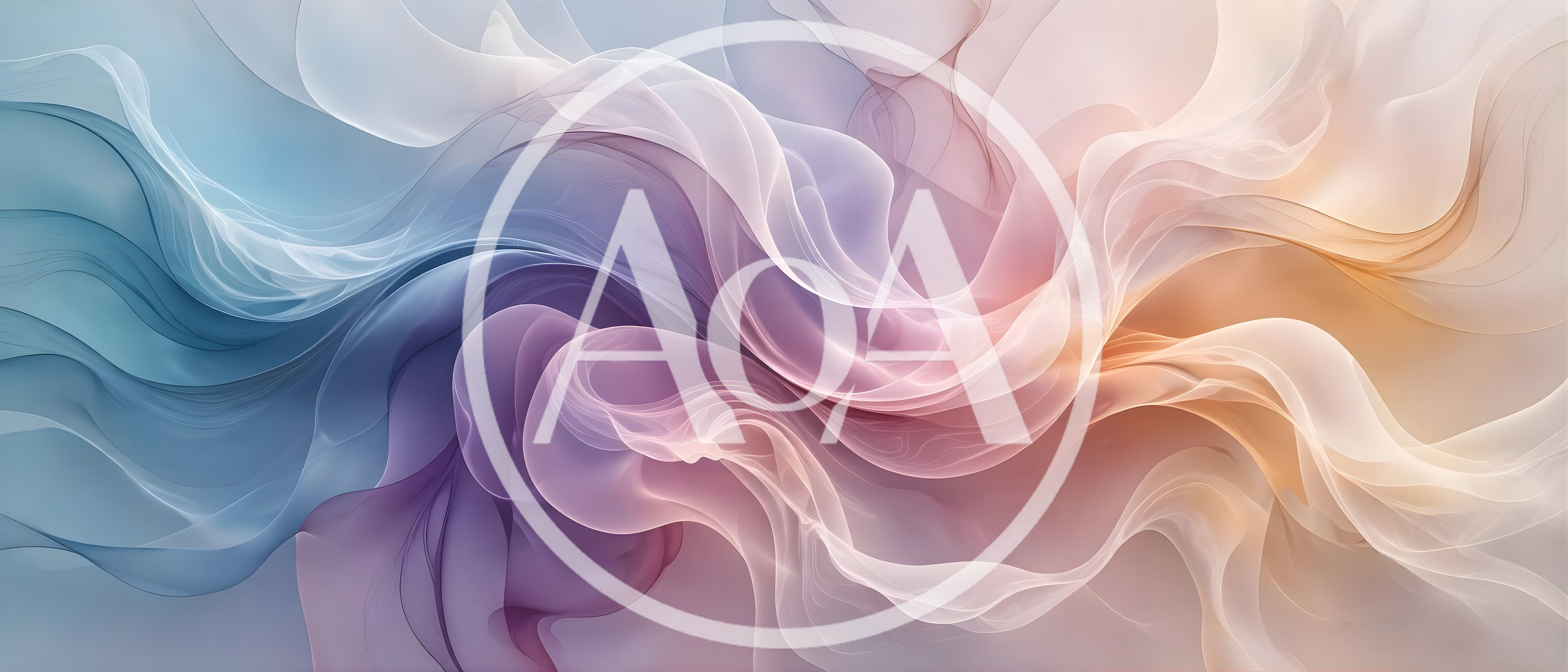 Abstract Flowing Silk Fabric Background