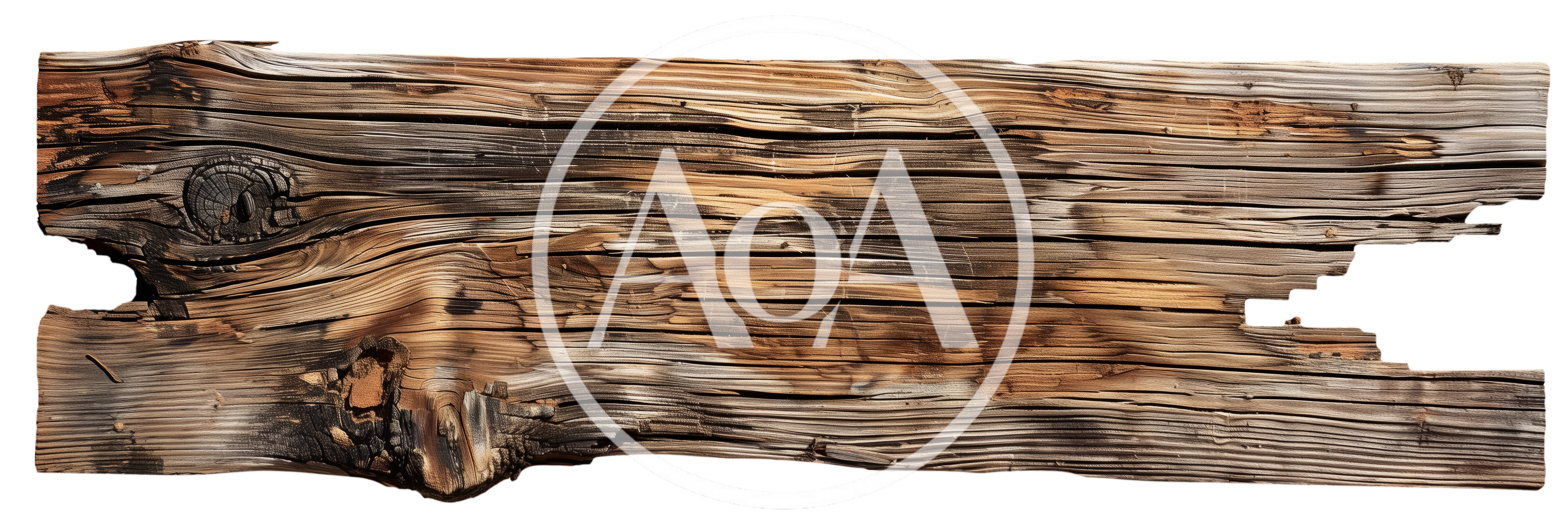 Burnt wood banner isolated on transparent background for various design purposes