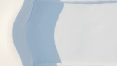 Aerial View Of A Snow Covered Landscape